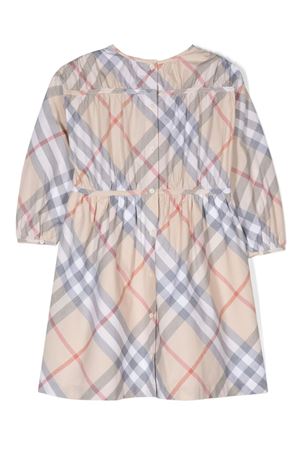 beige cotton dress BURBERRY KIDS | 8088681A2205